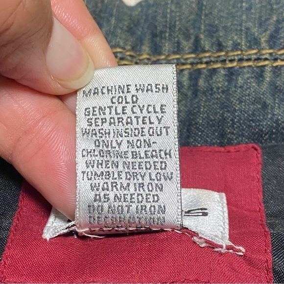 Chico’s Blazer women’s size Medium Embroidered studded Blazer Jacket - Picture 13 of 14